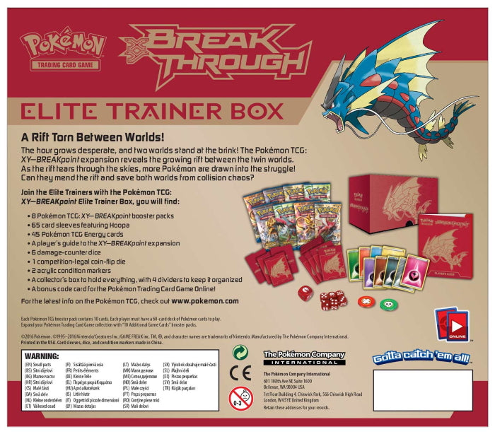 Pokémon TCG: XY BREAKpoint Elite Trainer Box