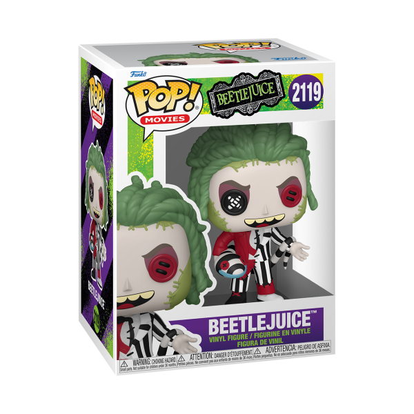 Pop! Vinyl | Beetlejuice (Patchwork) | Beetlejuice
