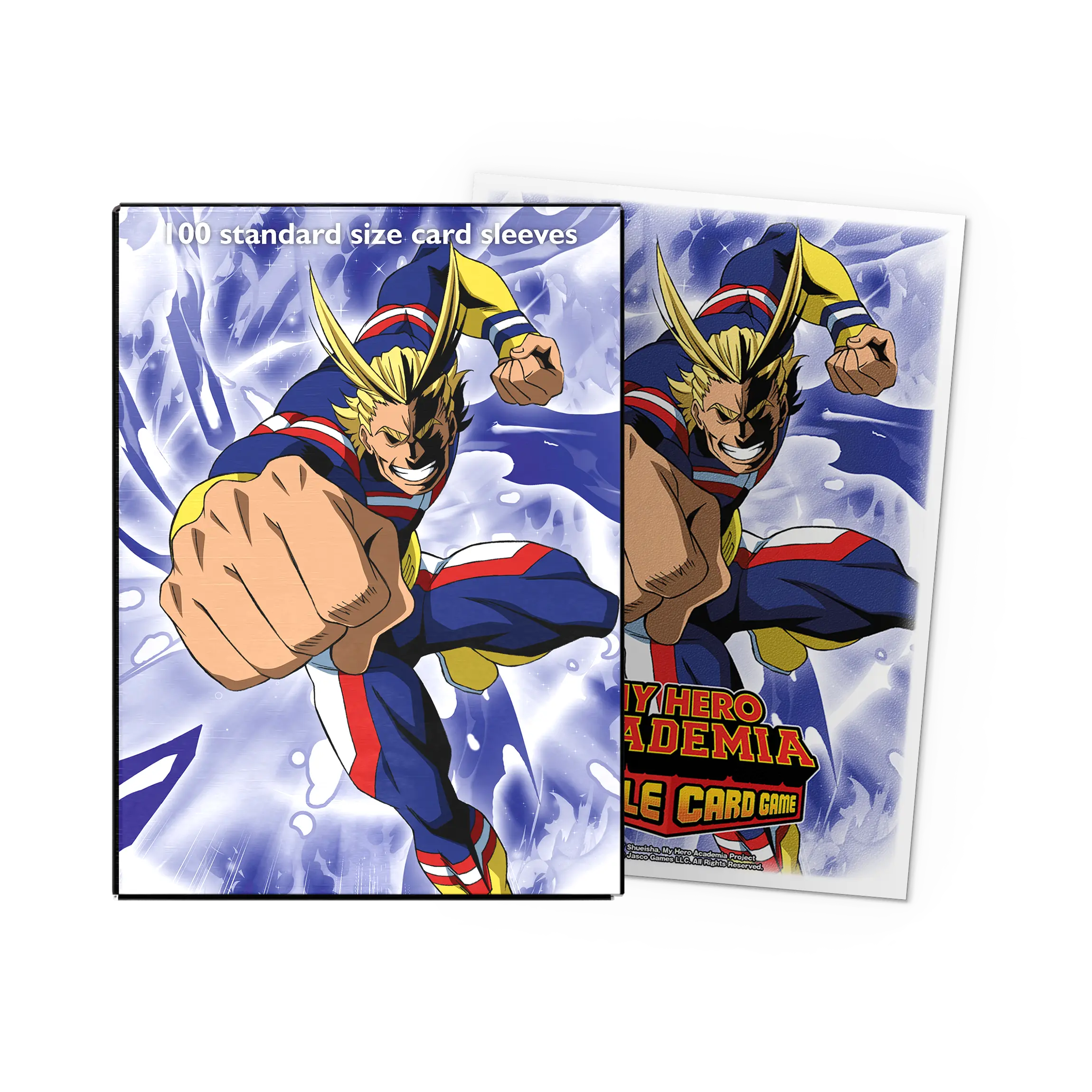 Dragon Shield: | All Might Punch | Matte Art Sleeves Standard Size