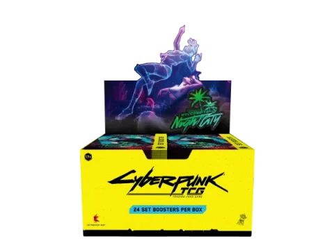 Cyberpunk TCG | Welcome To Night City | 24pc Booster Display (EN)