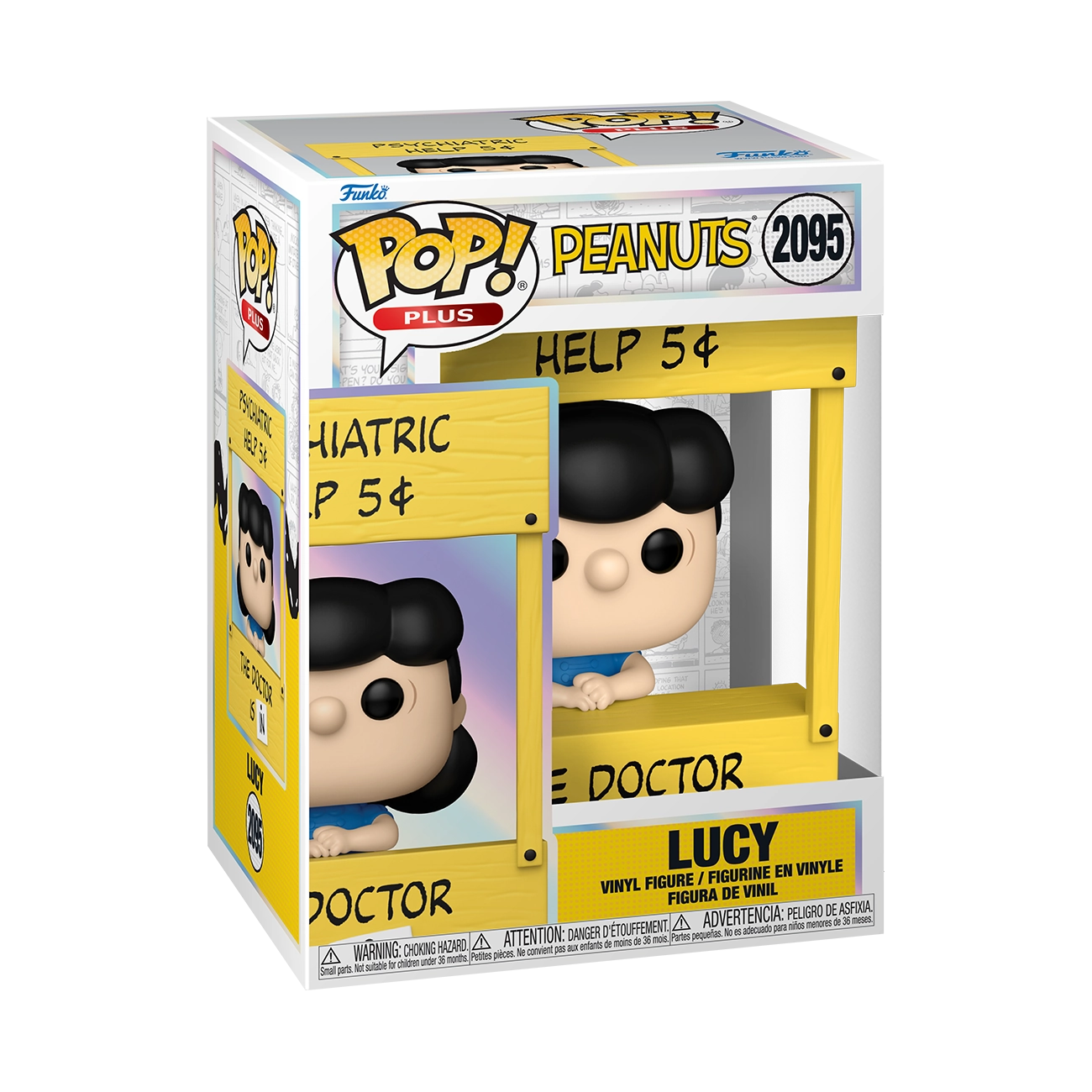 POP! Plus: Lucy (Psychiatric Booth) - Peanuts