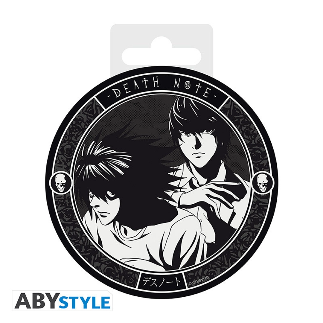 Abysse: Death Note - Ceramic Coasters - L & Light