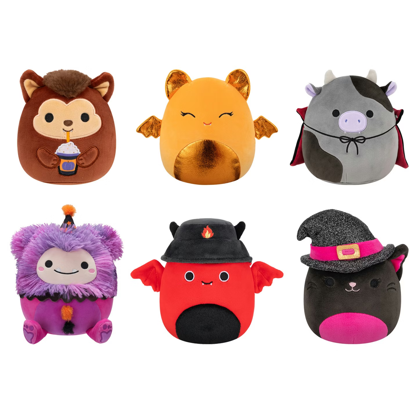 Squishmallows | Little Plush | Halloween Assortment (6pc) (19cm)