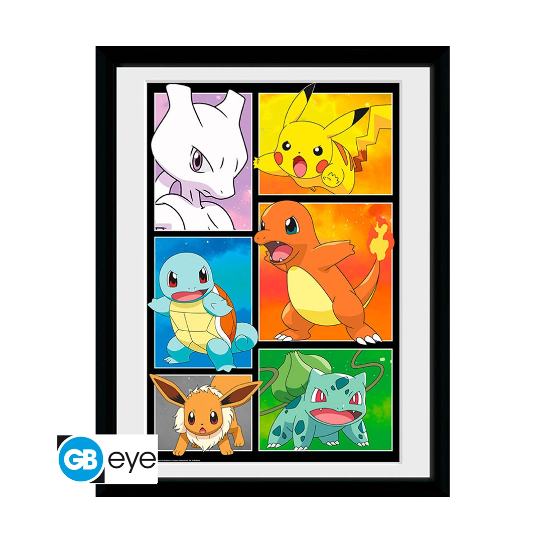 Abysse | Pokémon Comic Panel Allstars - Gerahmtes Bild 30x40 cm