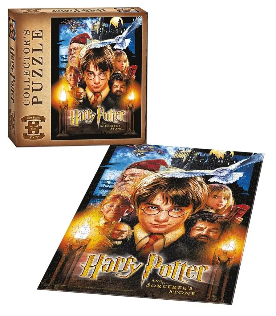Usaopoly: Harry Potter & Sorcerers Stone Puzzle 550 pcs - Jigsaw Puzzles