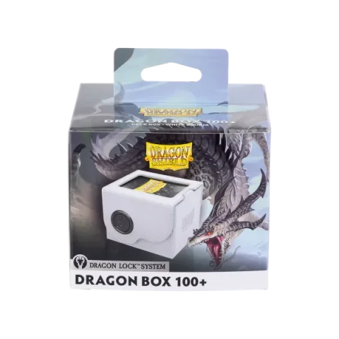 Dragon Shield | White & Aqua | Dragon Box 100+