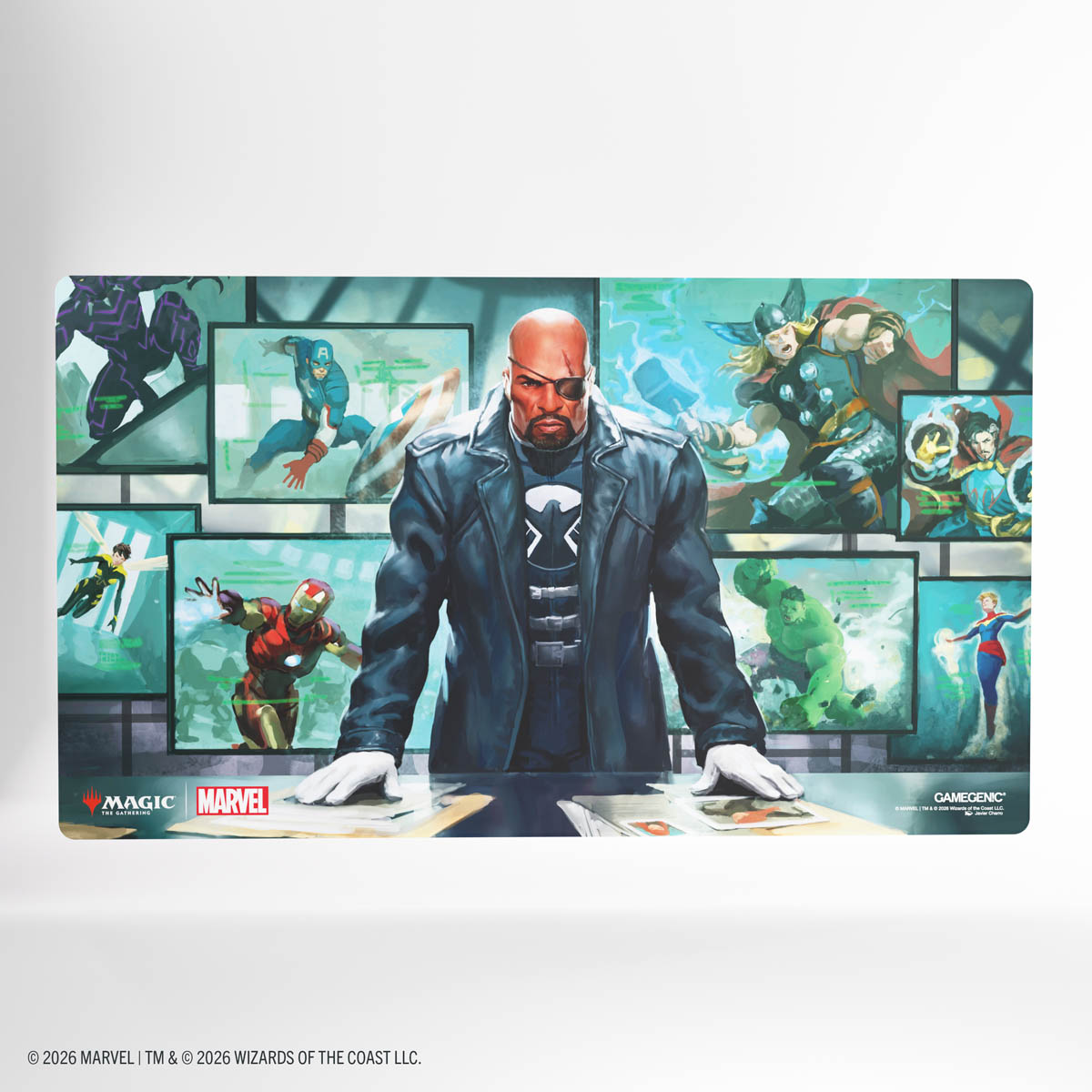 Gamegenic | Marvel Super Heroes - Director Nick Fury | Prime Playmat