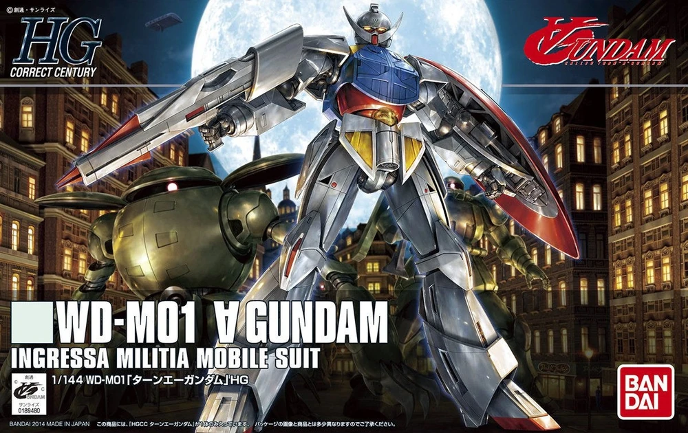 Bandai | HGCC WD-M01 ∀ Gundam | Turn A Gundam (1/144)