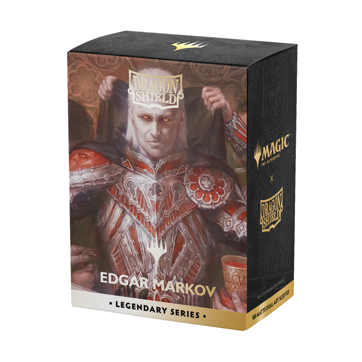 Dragon Shield | Legendary Series - Edgar Markov | Matte Dual Art Sleeves Standard Size
