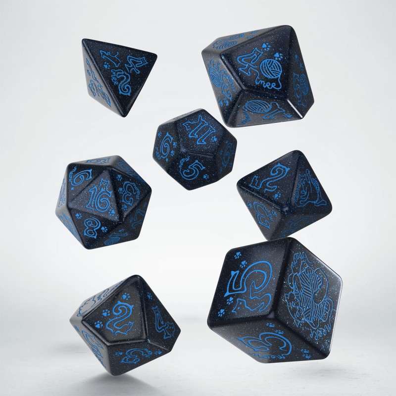 Q Workshop | River | Jumbo Cats Dice Set