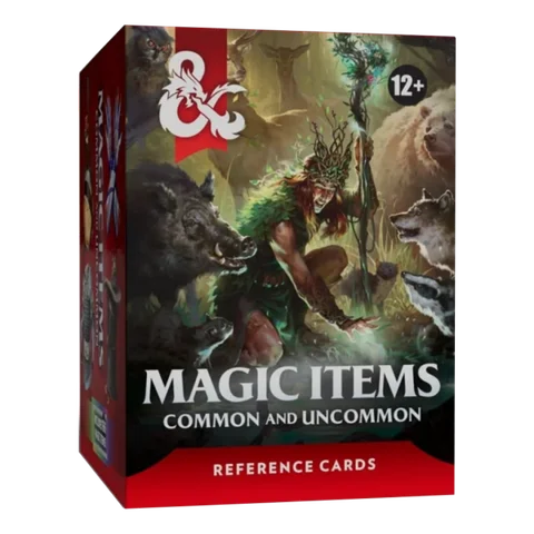 Dungeons & Dragons | Magic Items: Common & Uncommon| Reference Cards (EN)