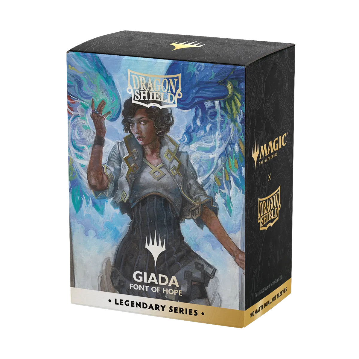 Dragon Shield | Legendary Series - Giada, Font of Hope | Matte Dual Art Sleeves Standard Size