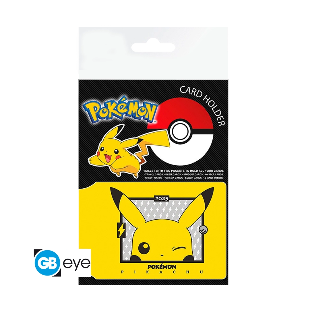 Abysse | Pokémon Pikachu - Kartenetui (2 Fächer) 25 Jahre-Edition