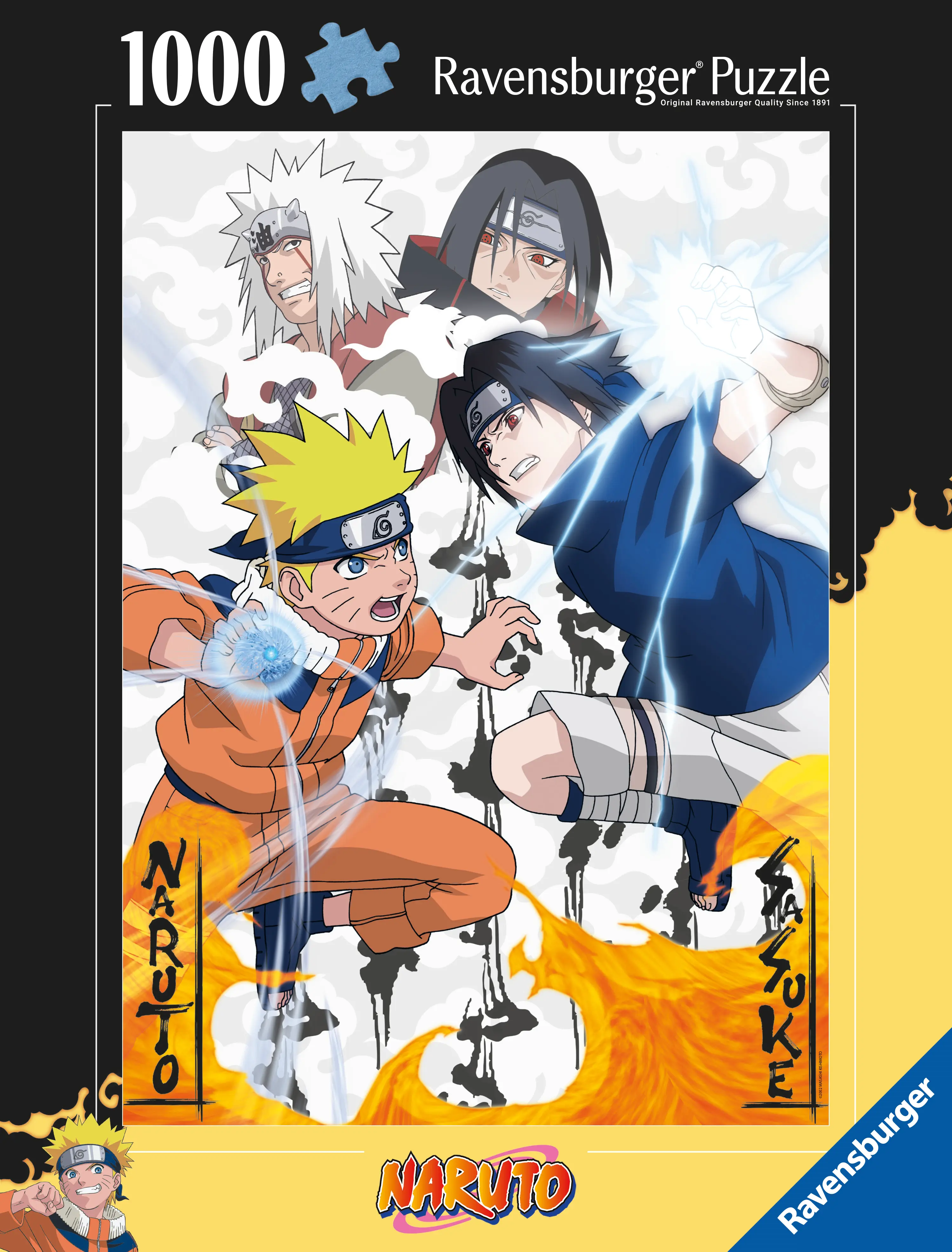 Ravensburger | Naruto vs. Sasuke | 1000 Teile Puzzle