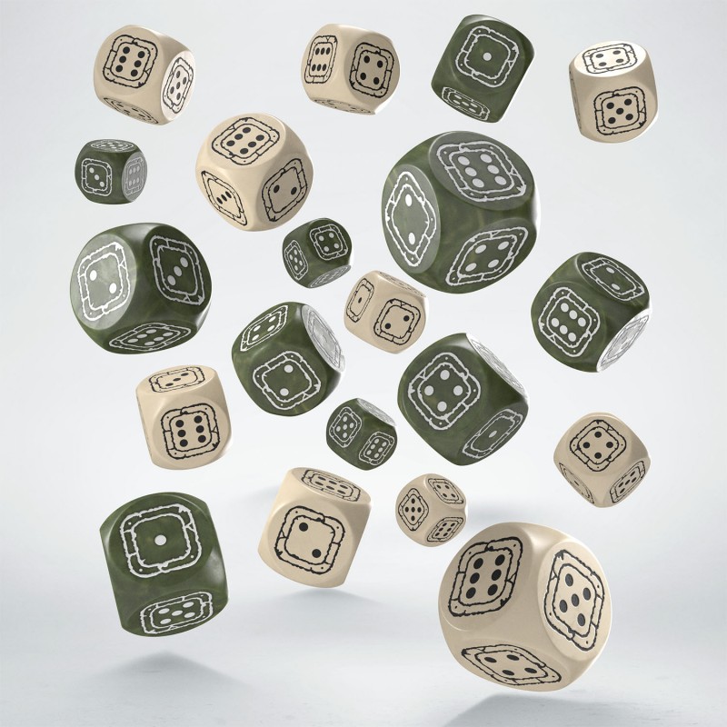 Q Workshop | Beige & Olive | Fortress Compact D6