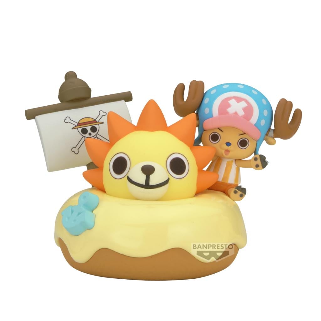 Banpresto | Chopper, Bepo & Pirate Ship Paldolce Collection (5cm) (B) | One Piece