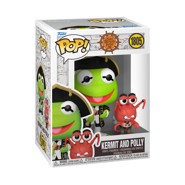 Pop! & Buddy Vinyl | Kermit and Polly (Muppet Treasure Island) | The Muppets