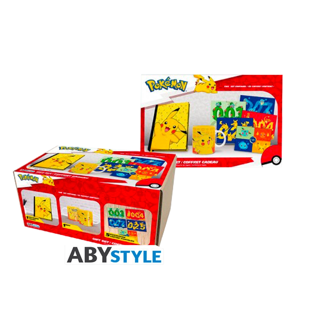 Abysse: Pokémon Giftset - A5 Notebook, Mug320ml, Postcards 