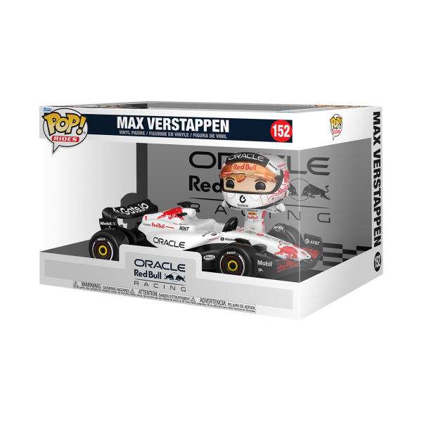 Pop! Ride (Super Deluxe)| Max Verstappen (White) | Red Bull Racing