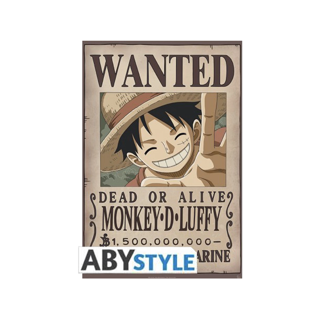Abysse | One Piece Wanted Luffy - Maxi Poster