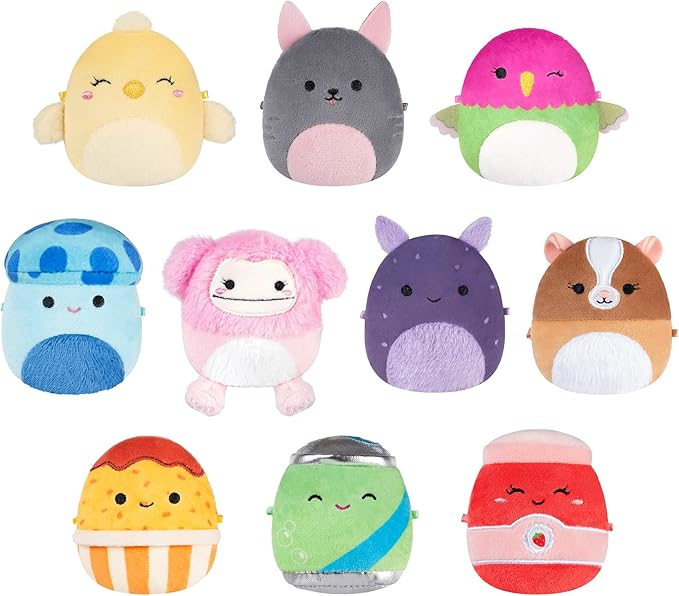 Jazwares | Micromallows 10er Pack Plush | Na'Ima Ankur Nestor Brina Aphrodite Oha Aimee Janna Garret  & Gist