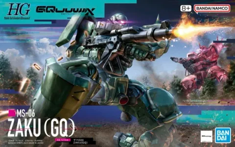 Bandai | HG ZAKU GQ | Gundam GQuuuuuuX Model Kit (1/144)