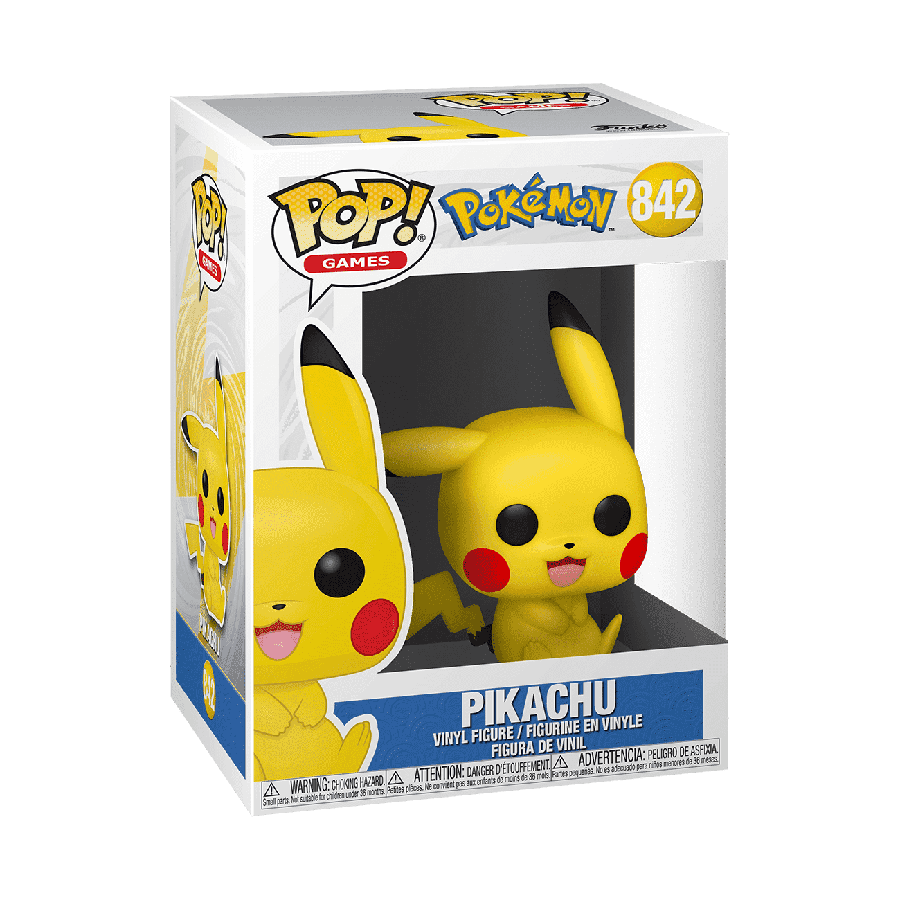 POP! Games: Pikachu (Sitting) - Pokémon