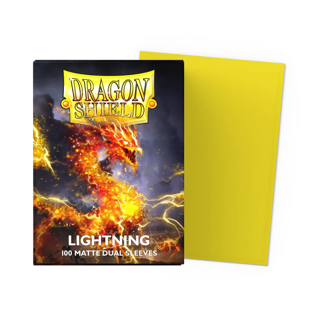 Dragon Shield: Lightning - Matte Dual Sleeves - Standard Size