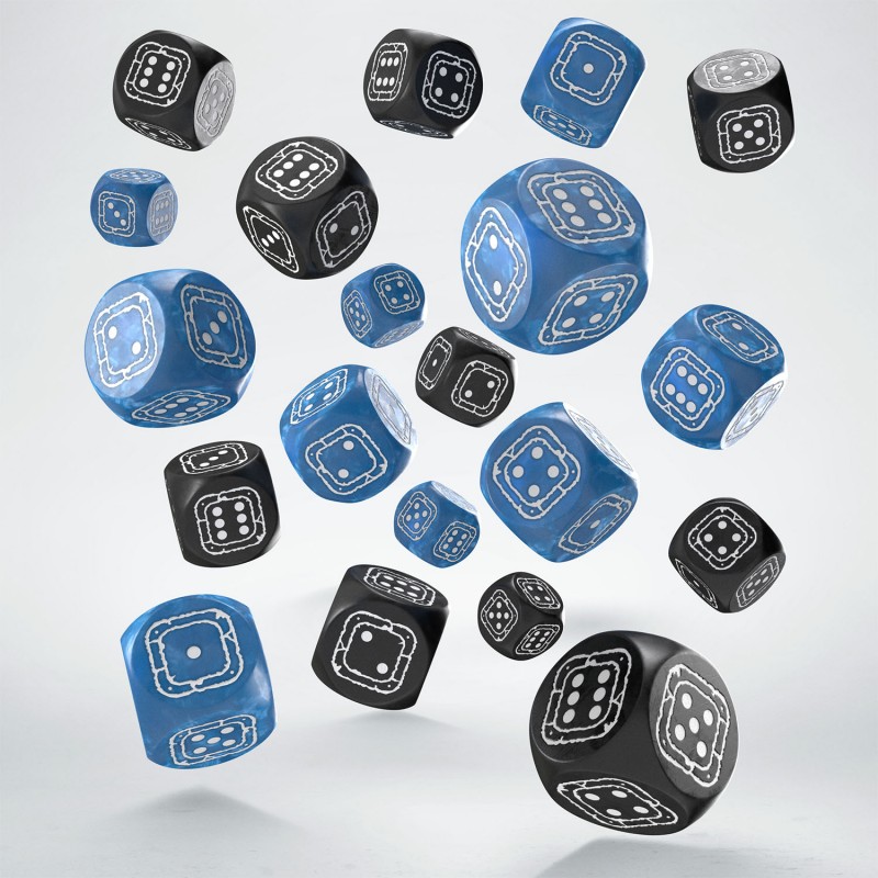 Q Workshop | Black & Blue | Fortress Compact D6