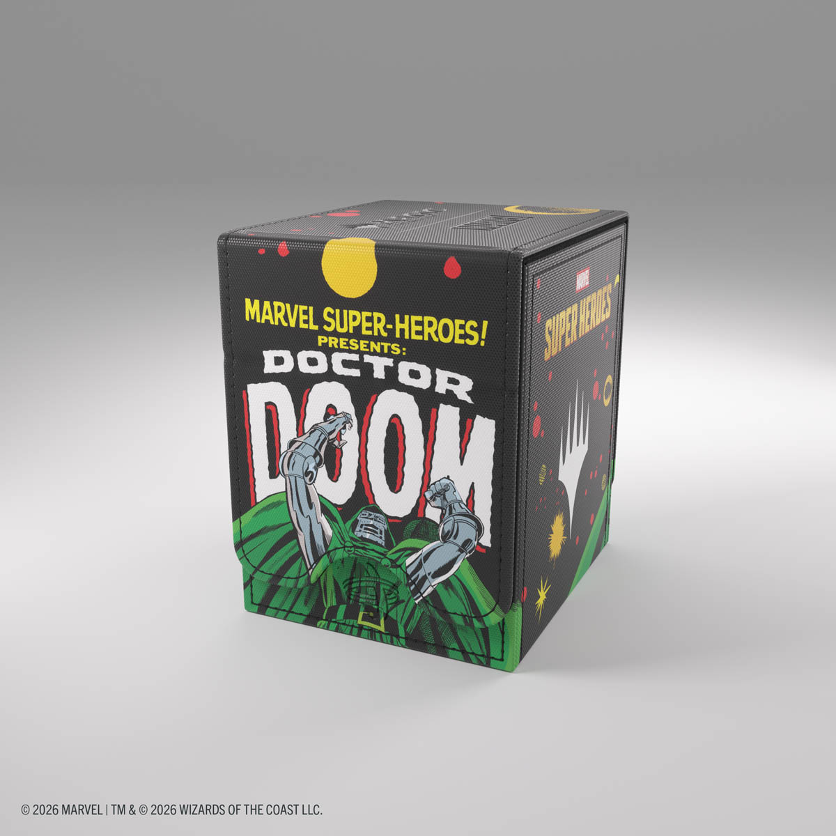 Gamegenic | Marvel Super Heroes - Doctor Doom/Spider-Man | Deckbox Squire 100+ XL