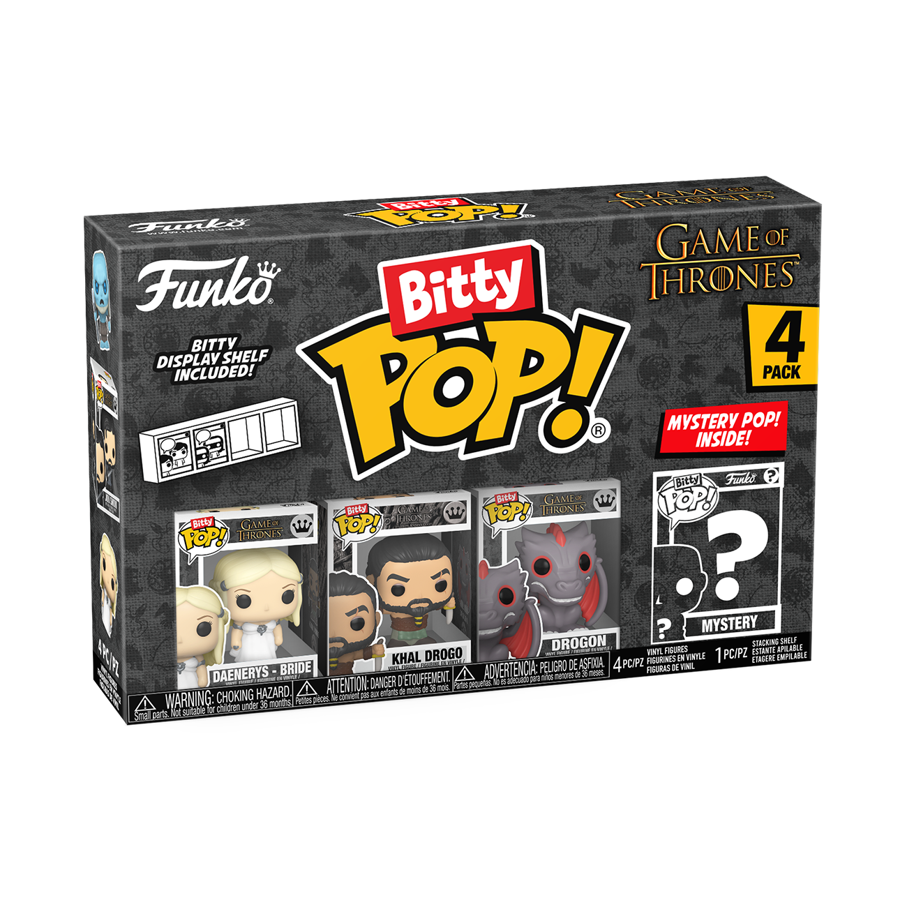 Bitty POP!: Khaleesi 4pk - Game of Thrones