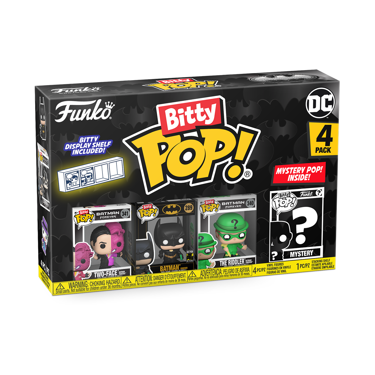 Bitty POP!: Two Face 4PK - DC Comics
