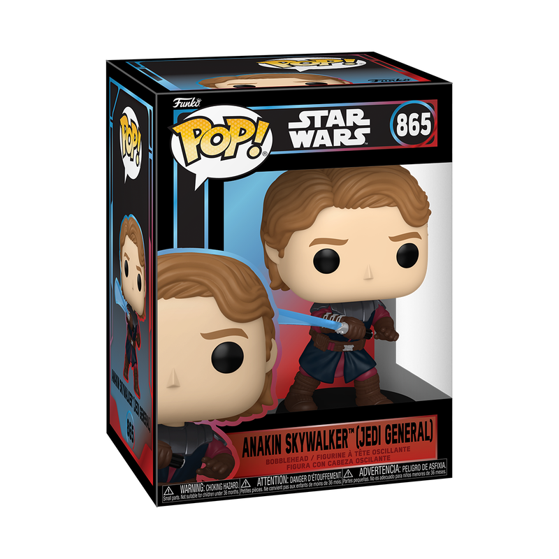 Pop! Vinyl | Pop! Anakin Skywalker (Jedi General) | Star Wars Ahsoka