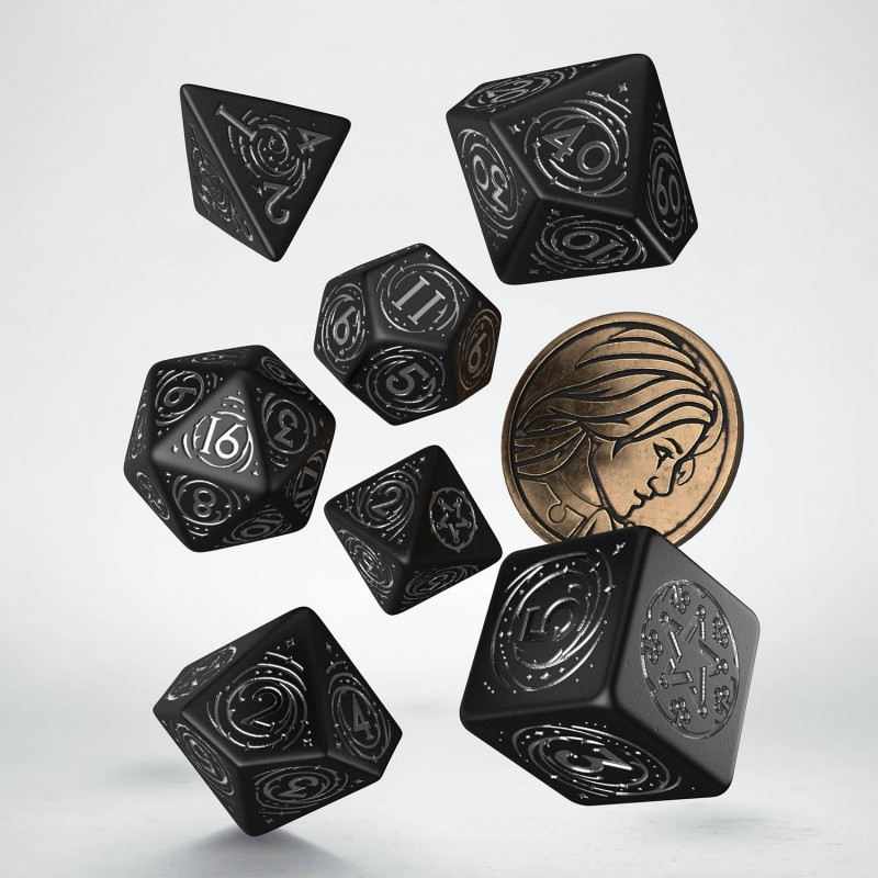 Q Workshop | Yennefer - The Obsidian Star | The Witcher Dice Set