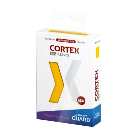 Ultimate Guard | Cortex Sleeves | Japanische Größe (60) Gelb