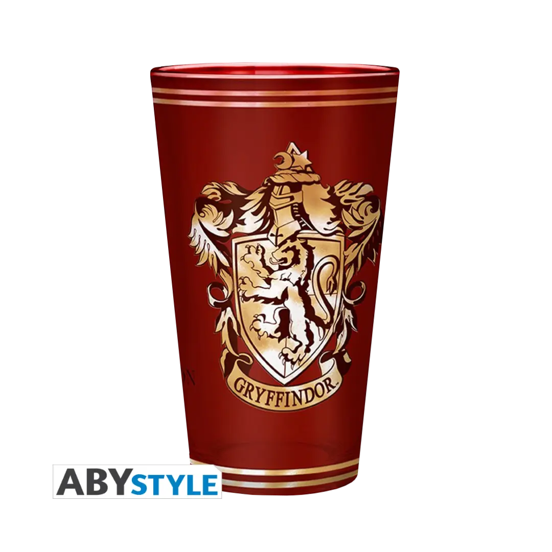 Abysse | Harry Potter Premium Large Glass - Gryffindor 400ml
