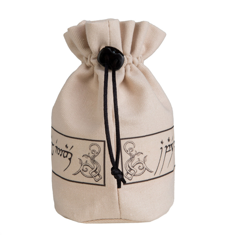 Q Workshop | Beige & Black | Elvish Dice Pouch