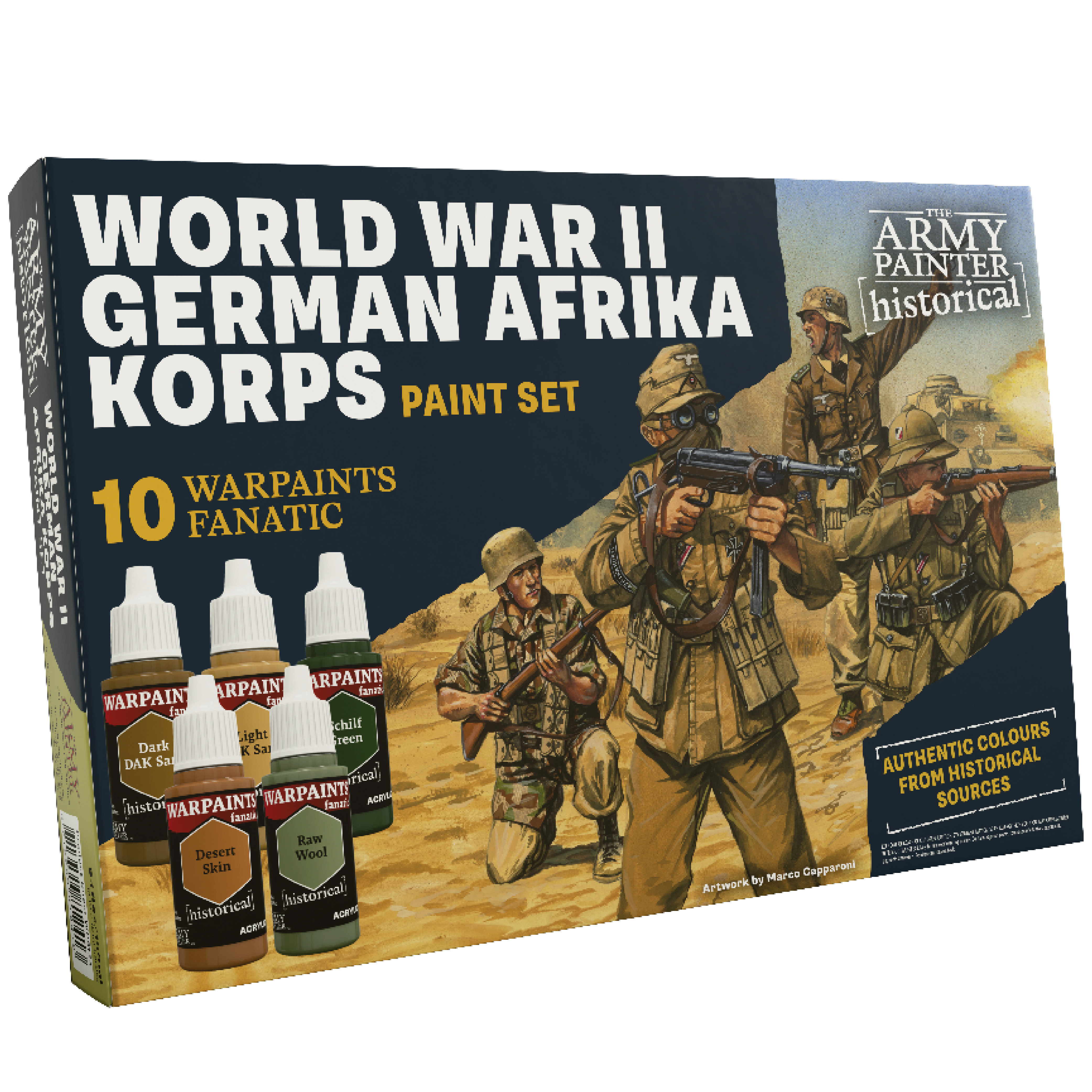 The Army Painter | Historical: WWII German Afrika Korps | Paint Set