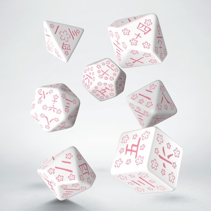 Q Workshop | Cherry Blossoms Petals | Japanese Dice Set
