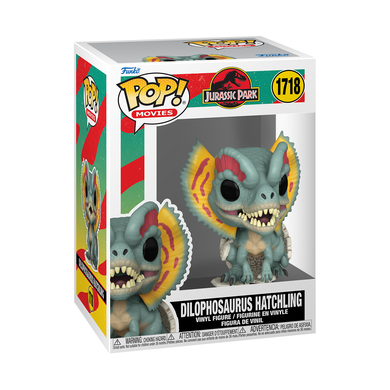 Pop! Movies | Dilophosaurus Hatchling | Jurassic Park