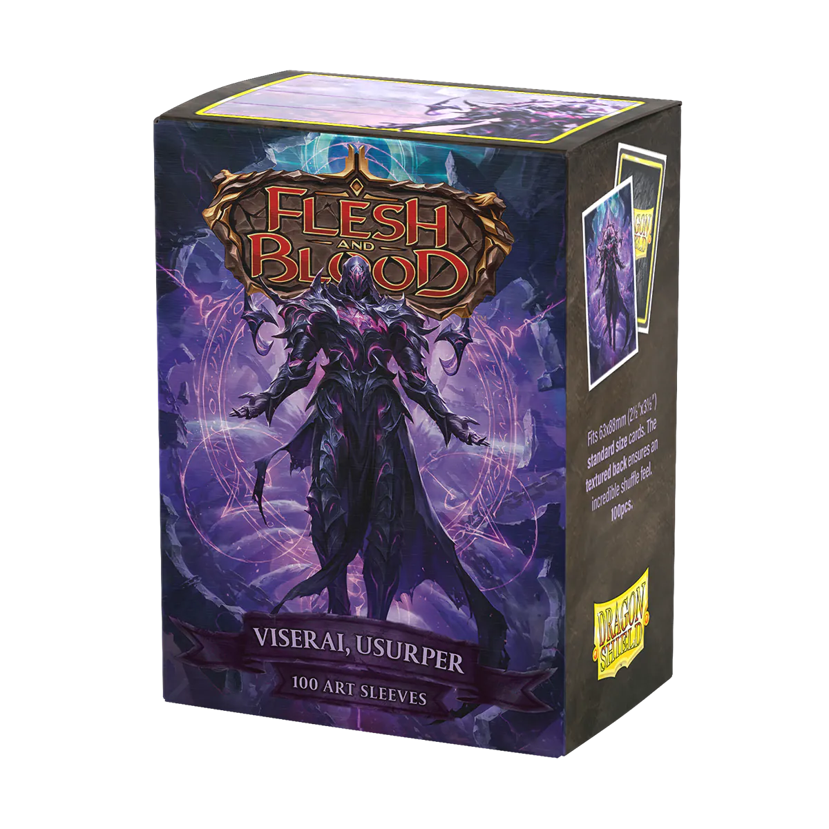 Dragon Shield | Flesh and Blood - Viserai, Usurper | Standard Size Matte Art Sleeves