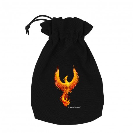 Q Workshop | Phoenix | Anne Stokes Dice Pouch