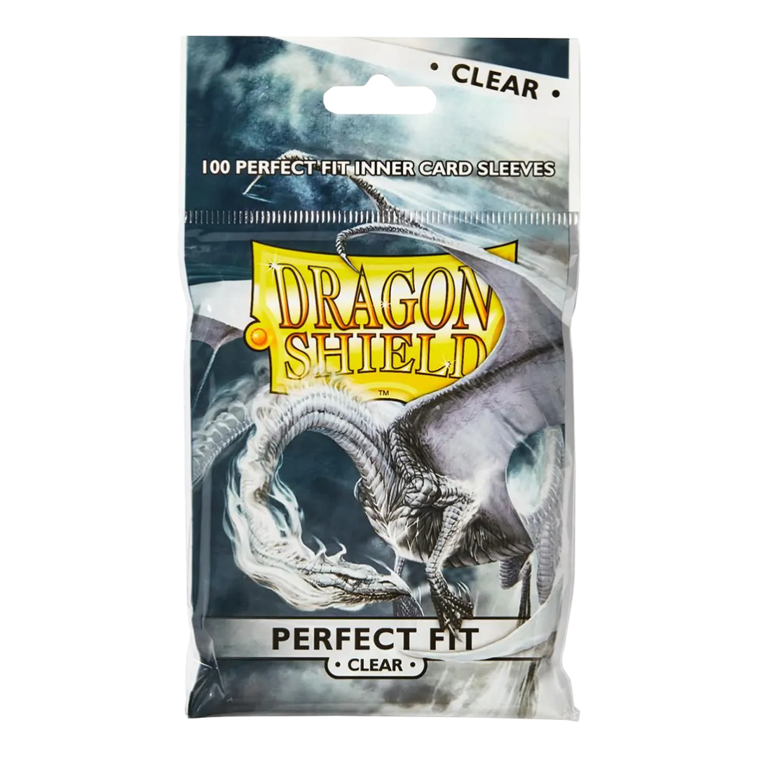 Dragon Shield | Clear - Perfect Fit | Standard Size Inner Sleeves (100 Stk.)