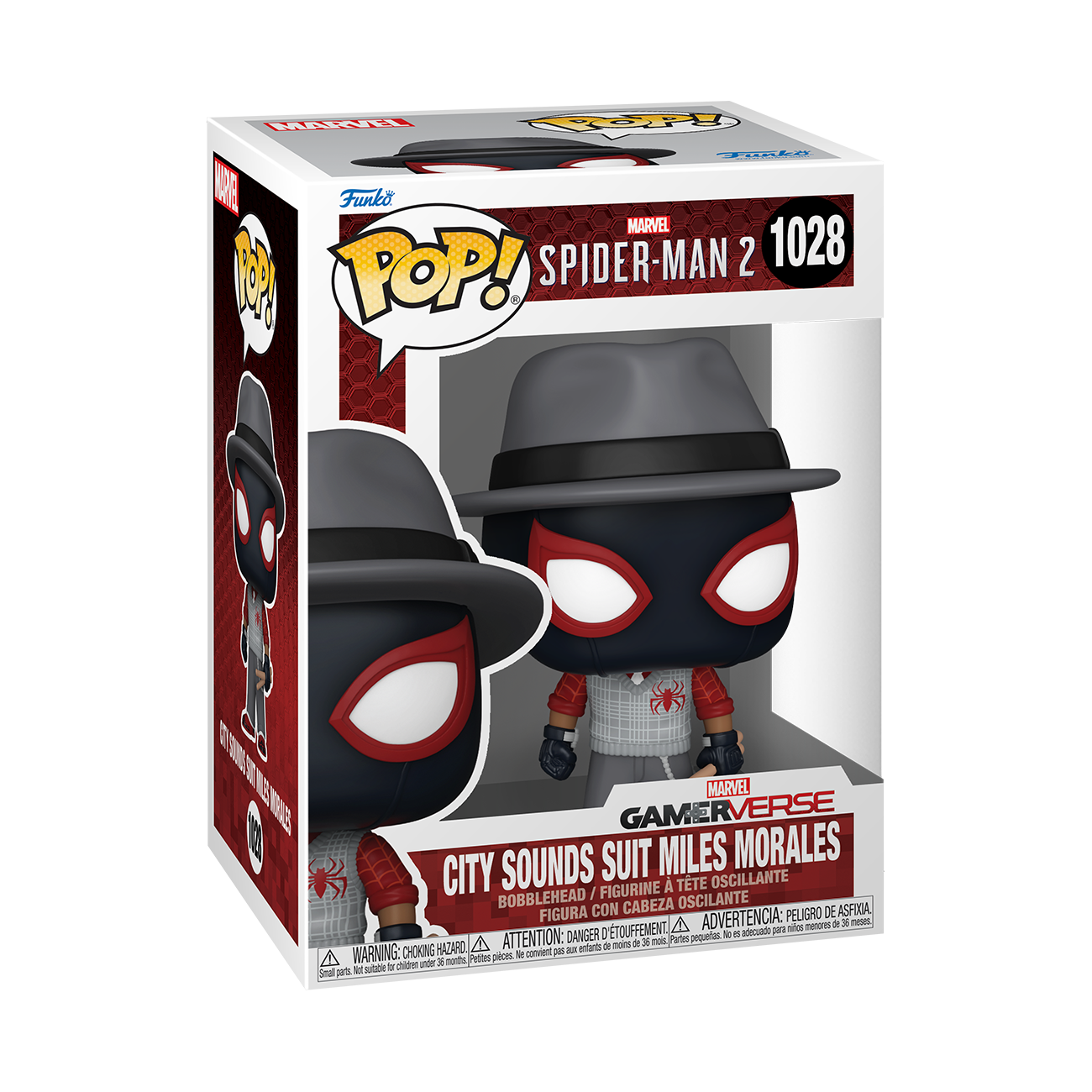 Pop! Games | City Sounds Suit Miles Morales | Marvel