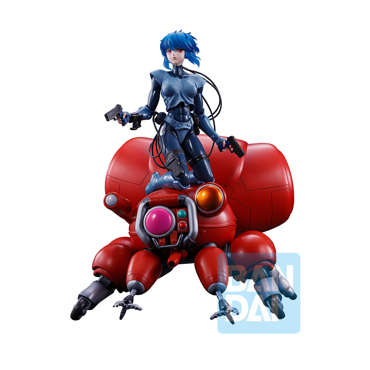 Banpresto | Motoko Kusanagi & Fuchikoma Ichibansho (22cm) | The Ghost In The Shell