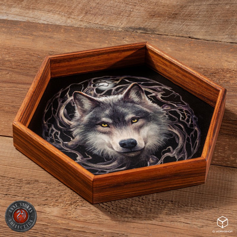 Q Workshop | Night Forest | Anne Stokes Dice Tray