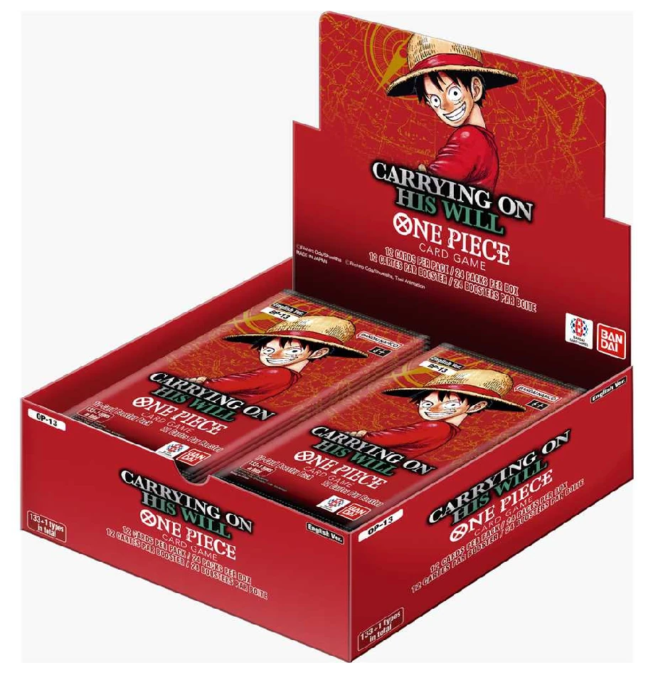 One Piece Card Game | Carrying on his Will (OP13) | Display (EN)