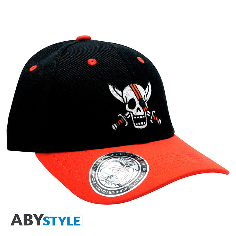 Abysse: One Piece - Cap (Black & Red) - Shanks