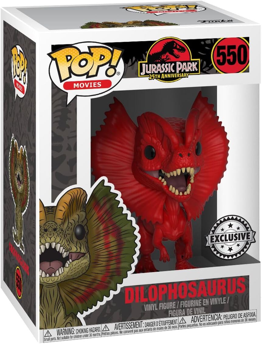 POP! Movies: Dilophosaurus (Red) - Jurassic Park