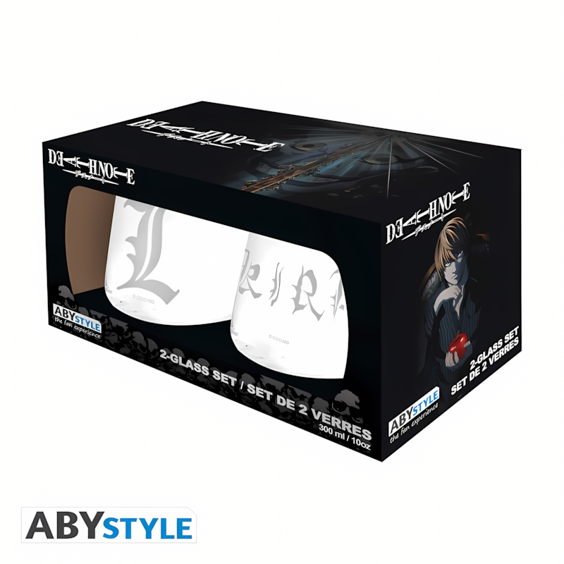 Death Note | Kira & L | Glass Set